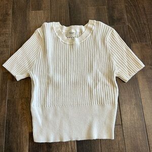 Abercrombie & Fitch Ribbed, Cropped Top